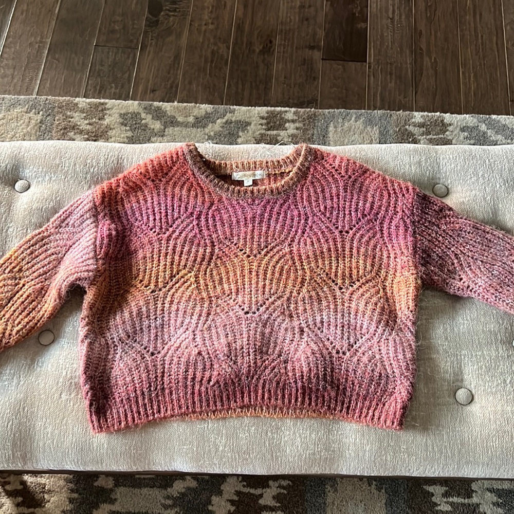 Crochet cropped sweater, worn a max of 3 times.